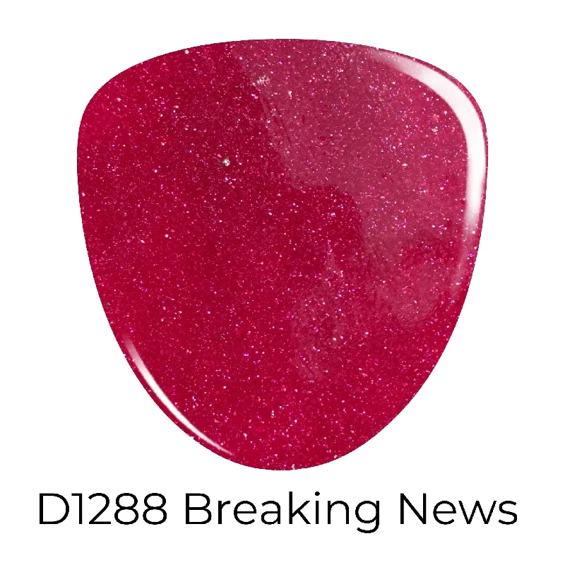 Mirror nail polish powder-D1288 Breaking News Dip Powder