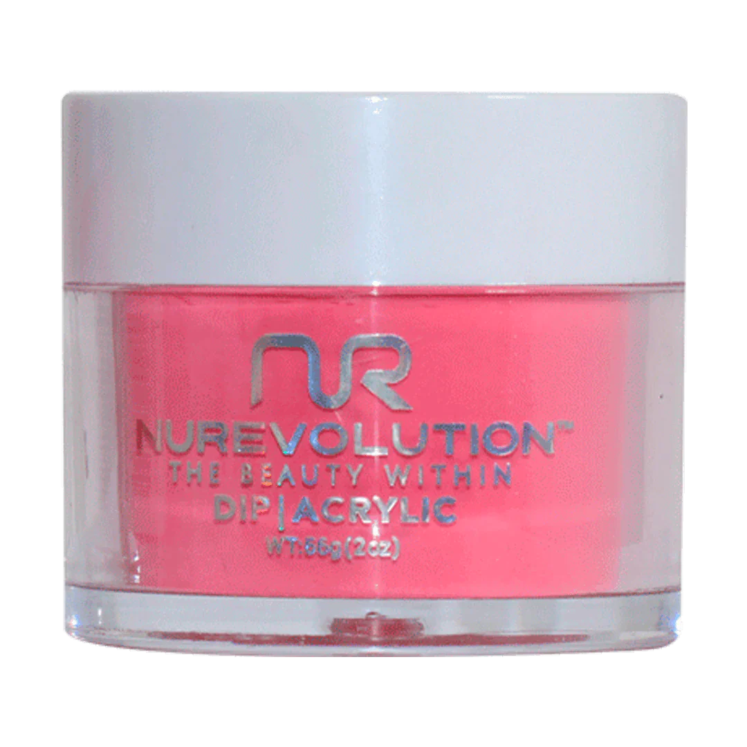 Peel-off nail gel polish-NuRevolution Trio Dip/Acrylic Powder 038 Something About Her