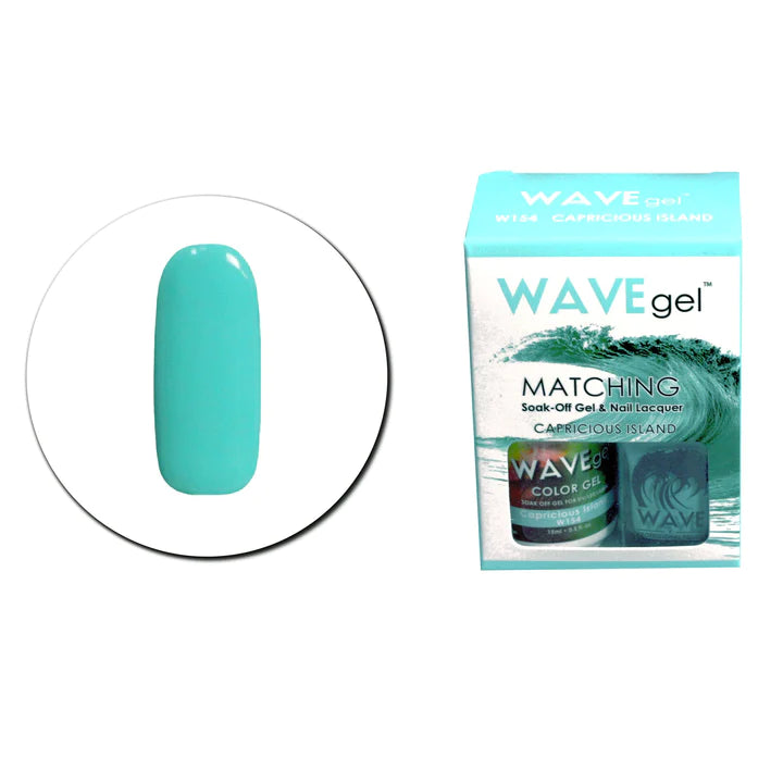 Organic nail cuticle oil-WAVE GEL MATCHING SET #154 - Capricious Island