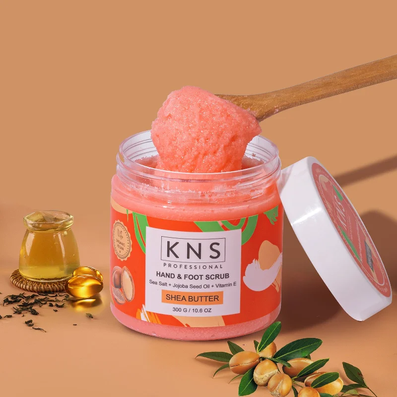 Protective nail varnish-KNS Shea Butter Hand and Foot Scrub