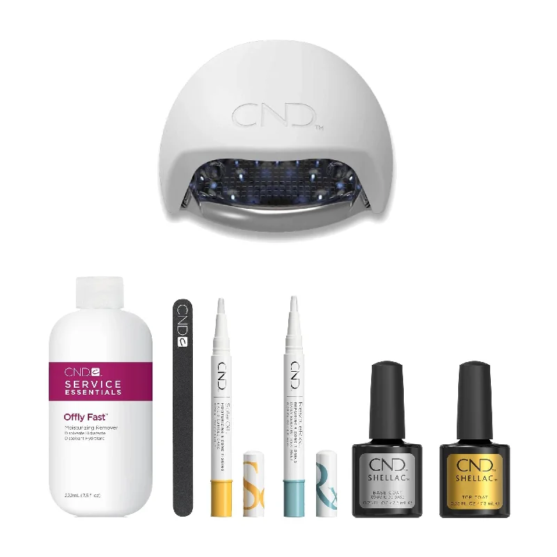 Non-toxic nail adhesive-CND - Gel Essentials Kit